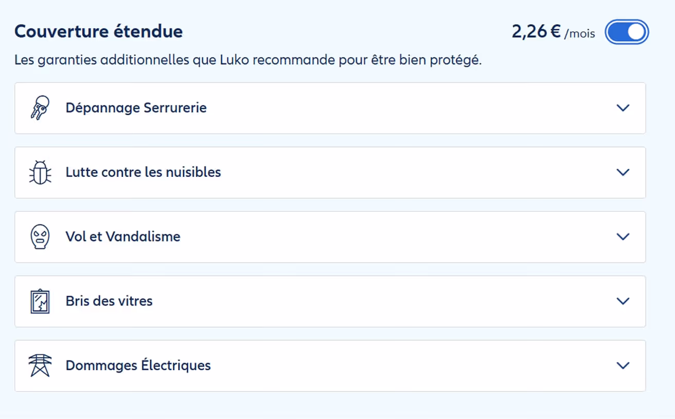 Aide modifier contrat