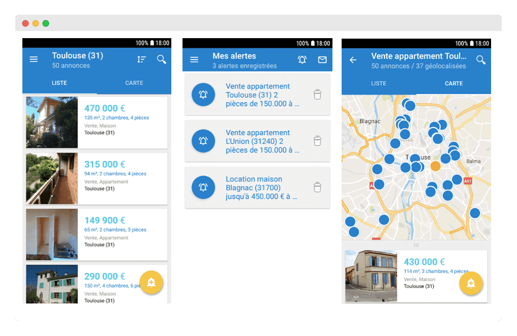 Application logement