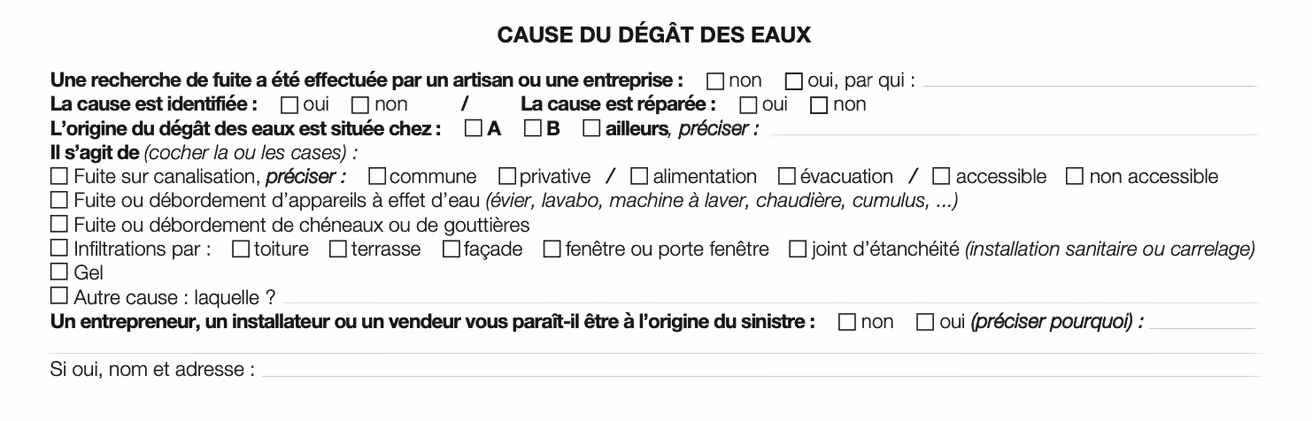 Constat amiable dégat des eaux zoom 4